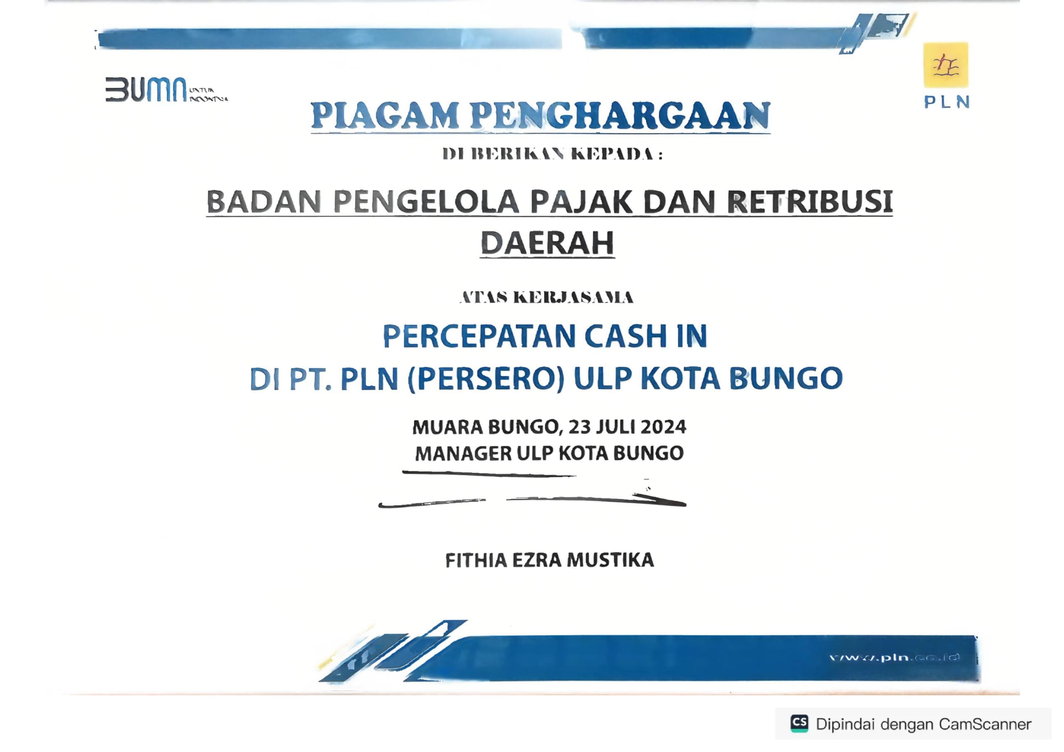 Sertifikat PLN